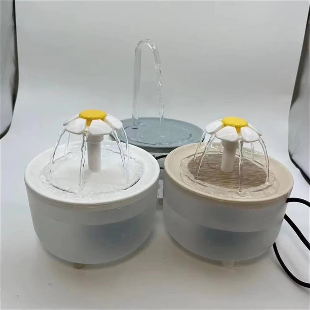 Pets Water Fountain Auto Filter USB Electric Cat Drinker Bowl