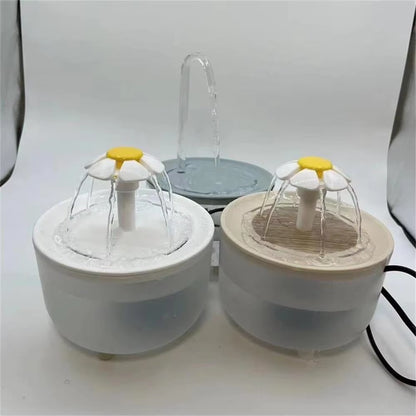 Pets Water Fountain Auto Filter USB Electric Cat Drinker Bowl
