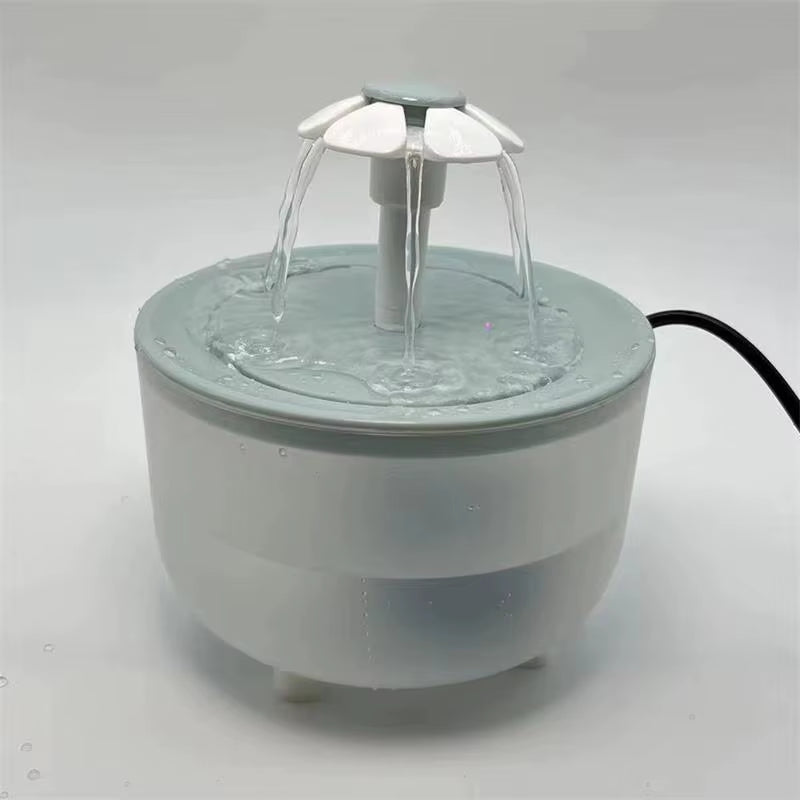 Pets Water Fountain Auto Filter USB Electric Cat Drinker Bowl