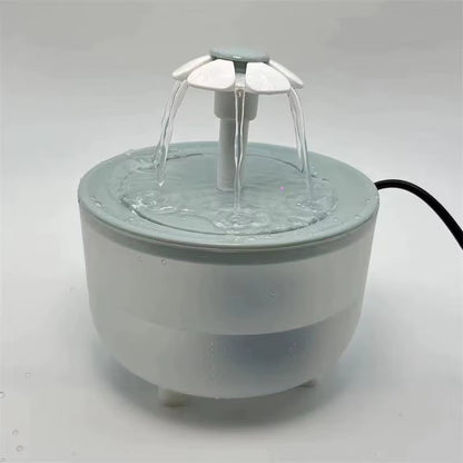 Pets Water Fountain Auto Filter USB Electric Cat Drinker Bowl